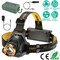 Global Phoenix Super Bright Headlamp Adjustable Rechargeable LED Spotlight Floodlight Headlight Torch 3 Light Modes Waterproof